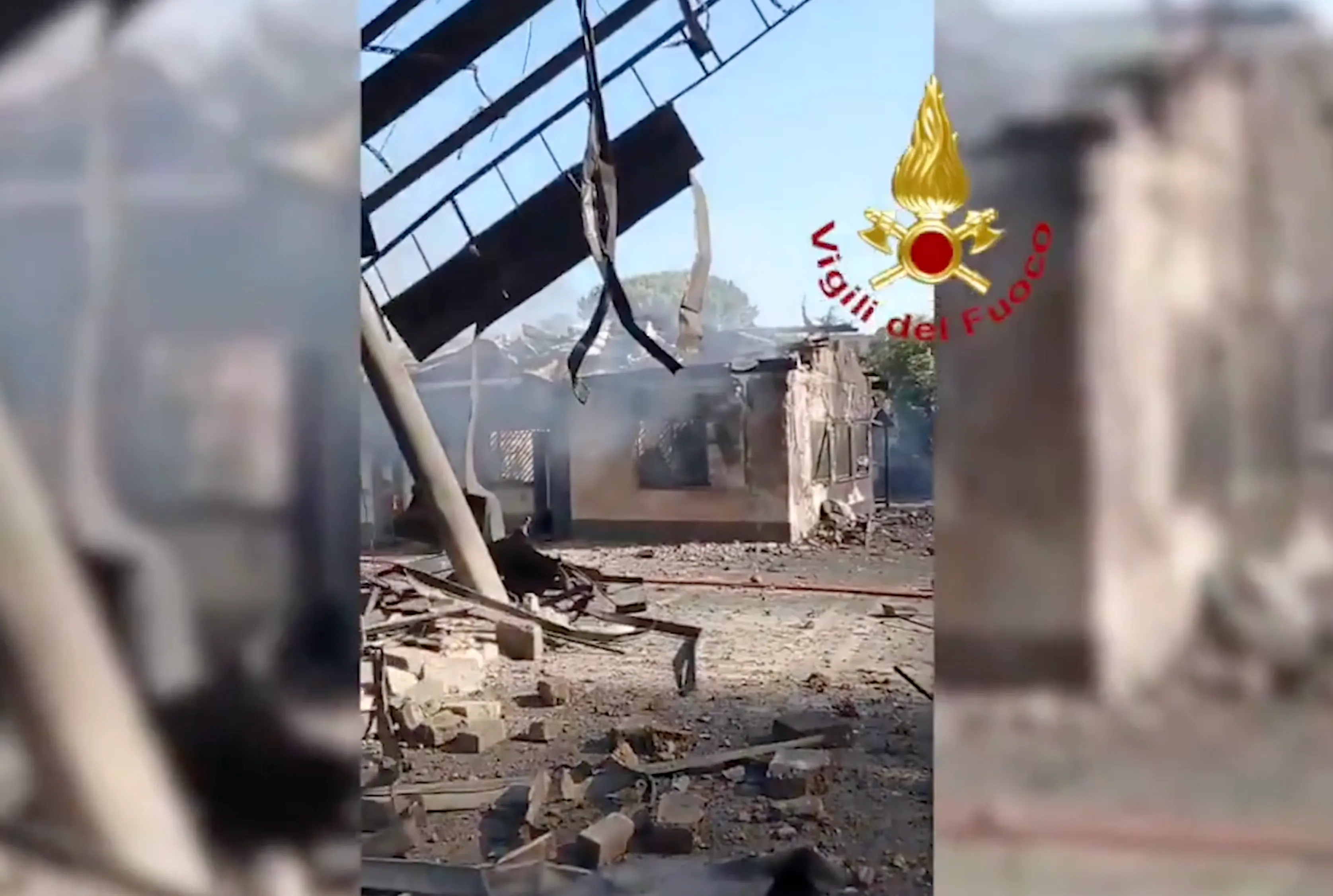 Потужний вибух на АЗС у східному районі Риму: кілька поранених, причина досі невідома